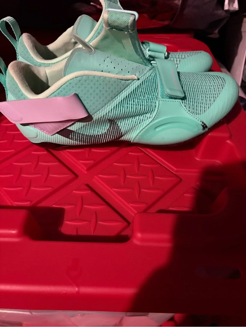 Nike Mint Green Slip-On Athletic Peloton Shoes